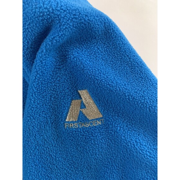 Eddie Bauer Jacket Mens 2XL Blue First Ascent 1/4 Zip Fleece Pullover Polartec - Picture 5 of 10